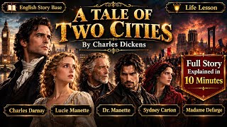 A Tale of Two Cities by Charles Dickens | Full Story in 10 Minutes #englishstory #ataleoftwocities Update