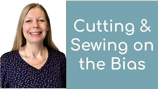 How to Cut & Sew on the Bias || 100 Days of Sewing Day 40