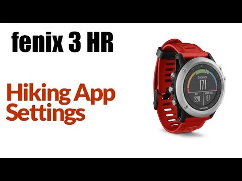 Fenix 3 HR / 5 - How to customize Hike App - YouTube