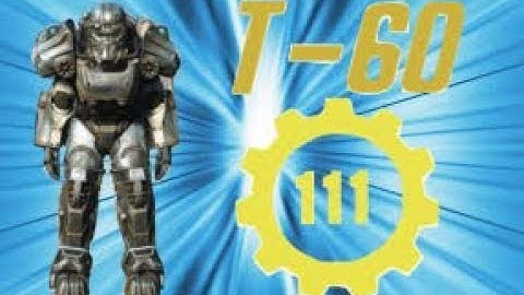 T60 Power Armor right out of the vault (survival mode)