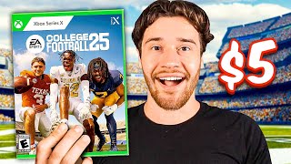 How to play College Football 25 for $5!