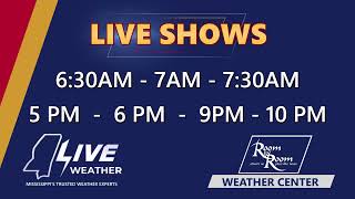 LIVE at 7:30: Active pattern continue but Maggye is tracking drier conditions on the horizon.