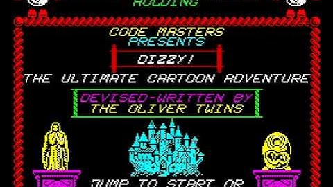 Best ZX Spectrum 48k Game Music - Dizzy