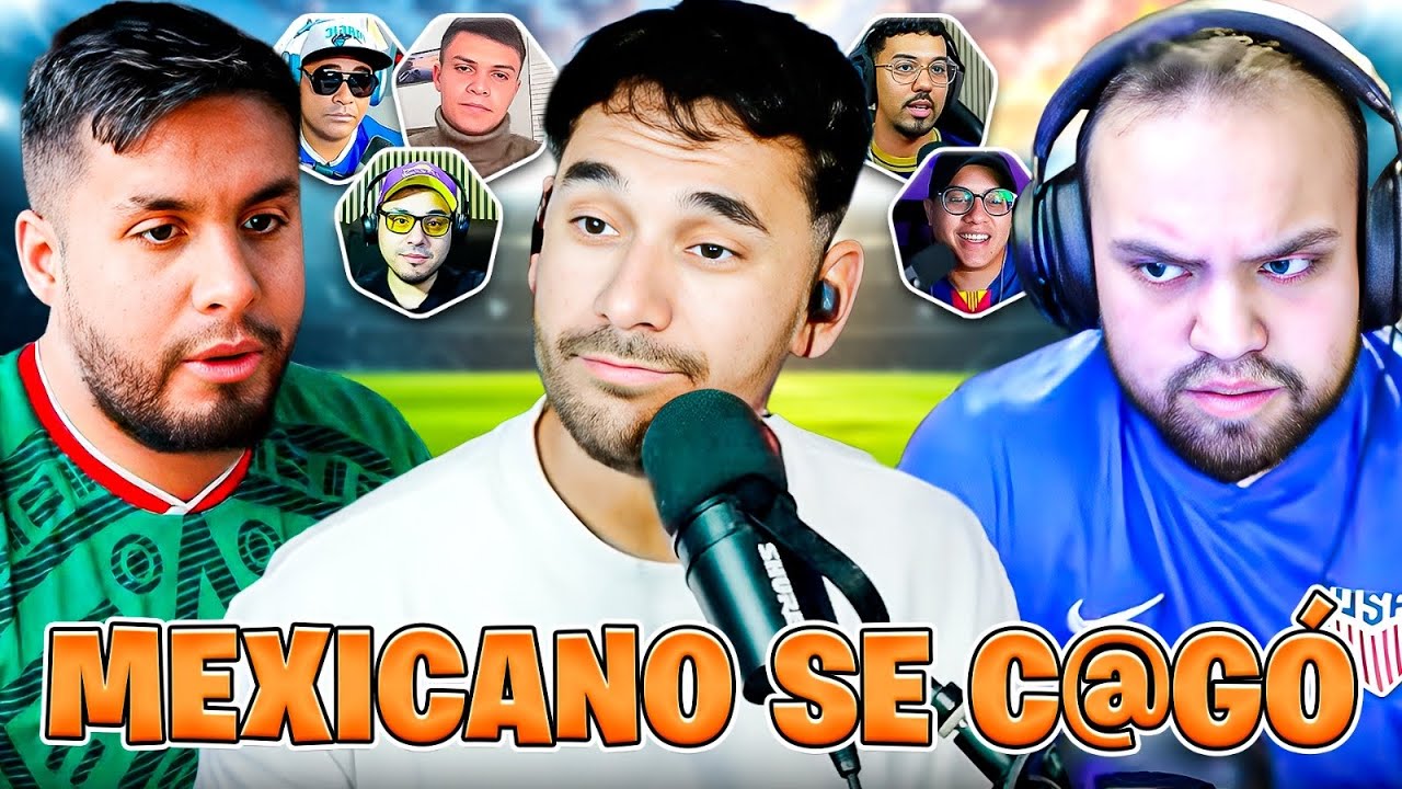 Tremendo por primera vez debaten un Mexicano y uno de EEUU