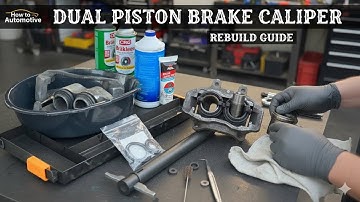 How To Rebuild A Dual Piston Brake Caliper In Just A Few Steps!