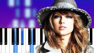 Taylor Swift - this is me trying (Piano Tutorial) chords