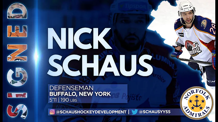 Nick Schaus Signs With The Norfolk Admirals | 2021...