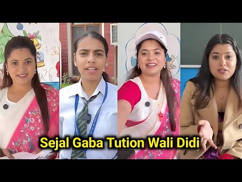 Tution Wali Didi Sejal Gaba || Funny Sejal Gaba School Comedy 😱 || #sejalgaba #funnyvideo #teacher 