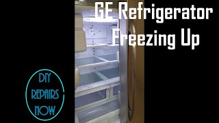 GE by Samsung Refrigerator Drain Line Frozen | Model PFSS6PKWBSS