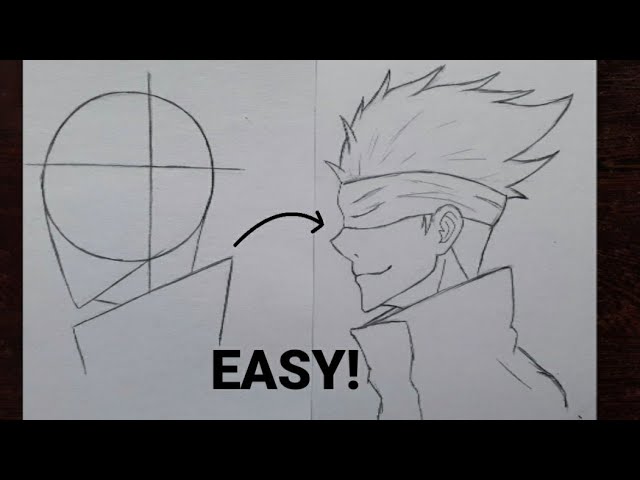 Featured image of post Satoru Gojo Drawing Easy