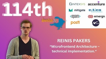 “Microfrontend Architecture – technical implementation.“ by Reinis Pakers from Ness @114th DevClub
