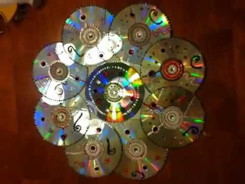 RECYCLED CD  Crafts YouTube