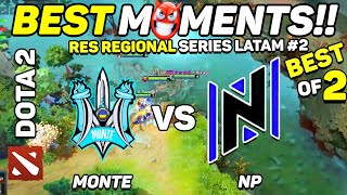 Monte vs Night Pulse - HIGHLIGHTS - RES Regional Series: EU #2 | Dota 2