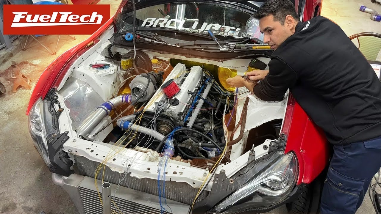 INICIO DA INSTALAÇÃO DA FUELTECH NO 186 🔥