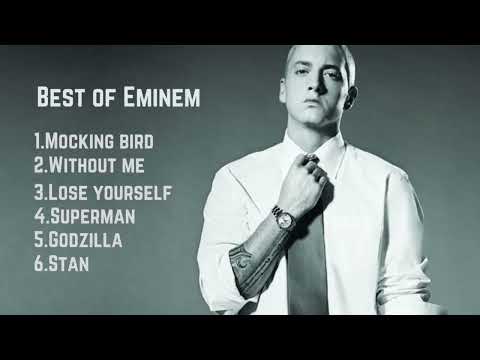 Eminem Greatest Hits Best Rap Hip Hop Playlist Lose Yourself Mockingbird More
