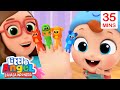 Keluarga Jari Hewan Kesayangan | Kartun Anak | Little Angel Bahasa Indonesia