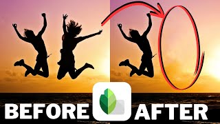 How to REMOVE A PERSON from any photo using Snapseed [iOS and Android]/ Snapseed Photo Editing