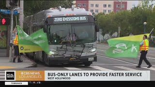 La Metro Expands Bus Priority Lanes