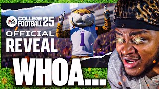 THIS GAME LOOKS....... (COLLEGE FOOTBALL 25 OFFICIAL REVEAL TRAILER REACTION )