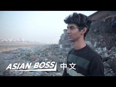 清理了3500吨垃圾的22岁印度青年，他亲手成立了整个团队，改造了印度海滩