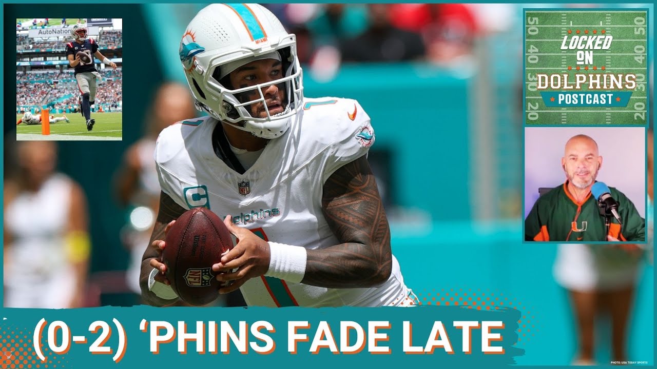 DOLPHINS POSTCAST: MIAMI DOLPHINS FIGHT BACK to Take 3rd Quarter LEAD OVER NEW ENGLAND PATRIOTS