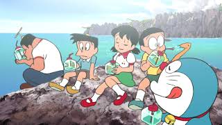 Doraemon Nobitas Dinosaur Flying Scene With Boku Note Theme