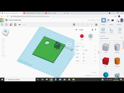 tinkercad-how-to-make-hole-youtube