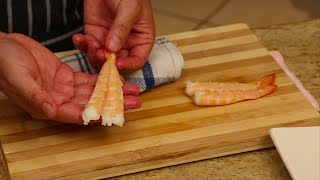 HOW TO MAKE SUSHI - PREPARING PRAWNS by Cooking with Eddy Tseng 54,963 views 3 years ago 4 minutes, 58 seconds