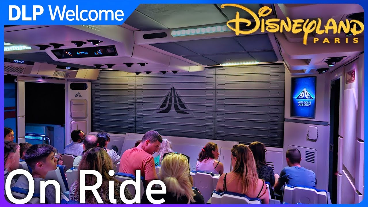 [On Ride] Star Tours - Wookiee & Coruscant - Disneyland Paris