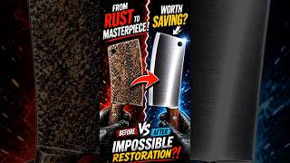 This Was Trash… Then This Happened #restoration #beforeafter #satisfying #rust #asmr  #viral #fyp