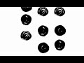 Baby Sensory | Black White High Contrast | Mozart Classical Music | Hand drawn doodle dots fun video