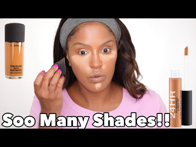 MAC COSMETICS STUDIO FIX CONCEALER REVIEW MAKEUPSHAYLA YouTube