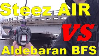 Daiwa Steez AIR vs Aldebaran BFS (ENGLISH)
