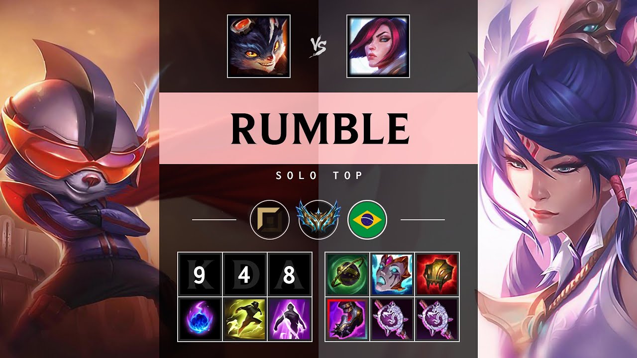 Rumble Top vs Fiora - BR Challenger Patch 25.14