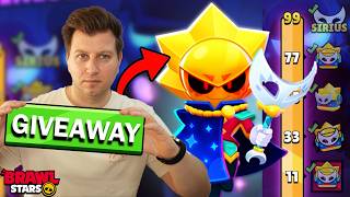 ПОДАРЯВАМ новия бролър SIRIUS на един от ВАС !!! SIRIUS GIVEAWAY BRAWL STARS