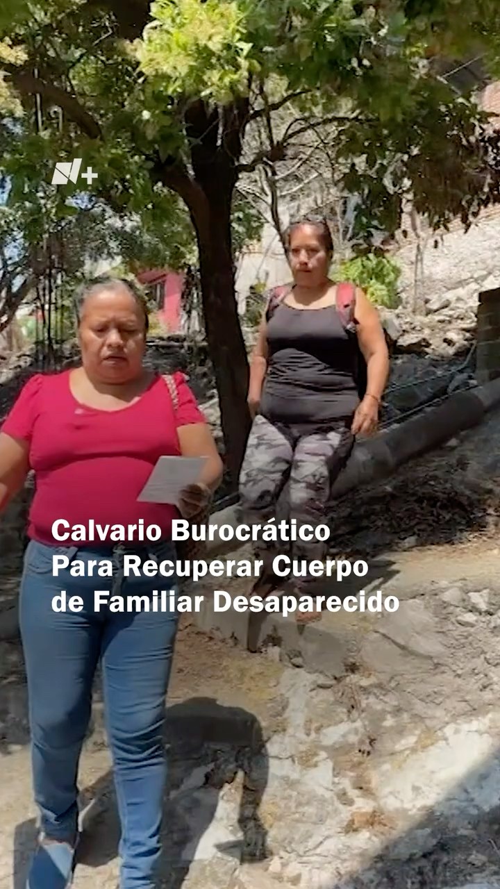 Calvario burocrático para recuperar cuerpo de familiar desaparecido - N+ #shorts