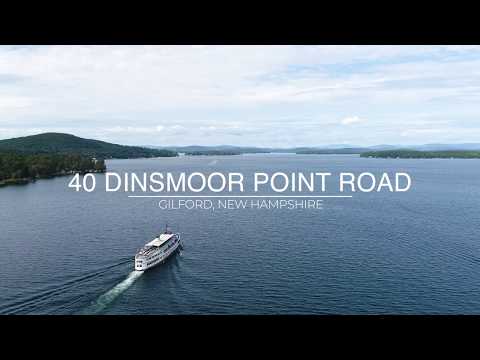 40 Dinsmoor Point Road, Gilford, NH home video tour