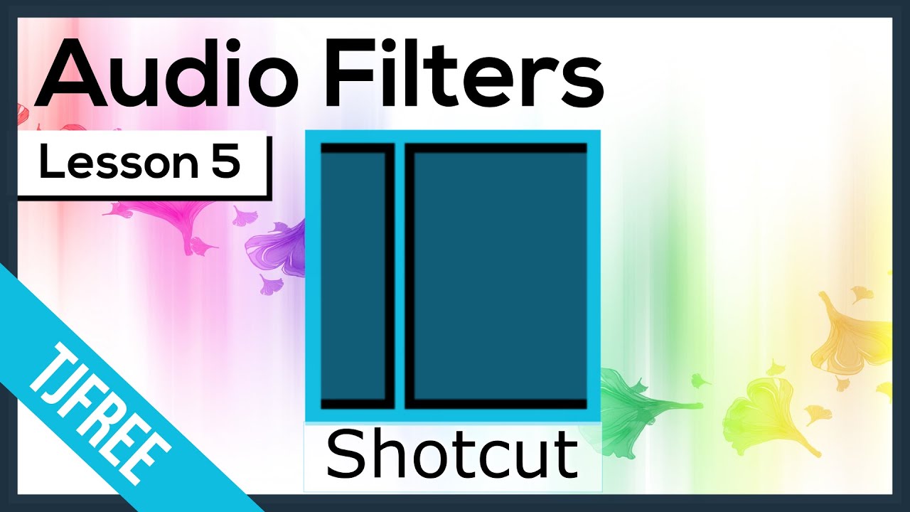 shotcut how to lower audio