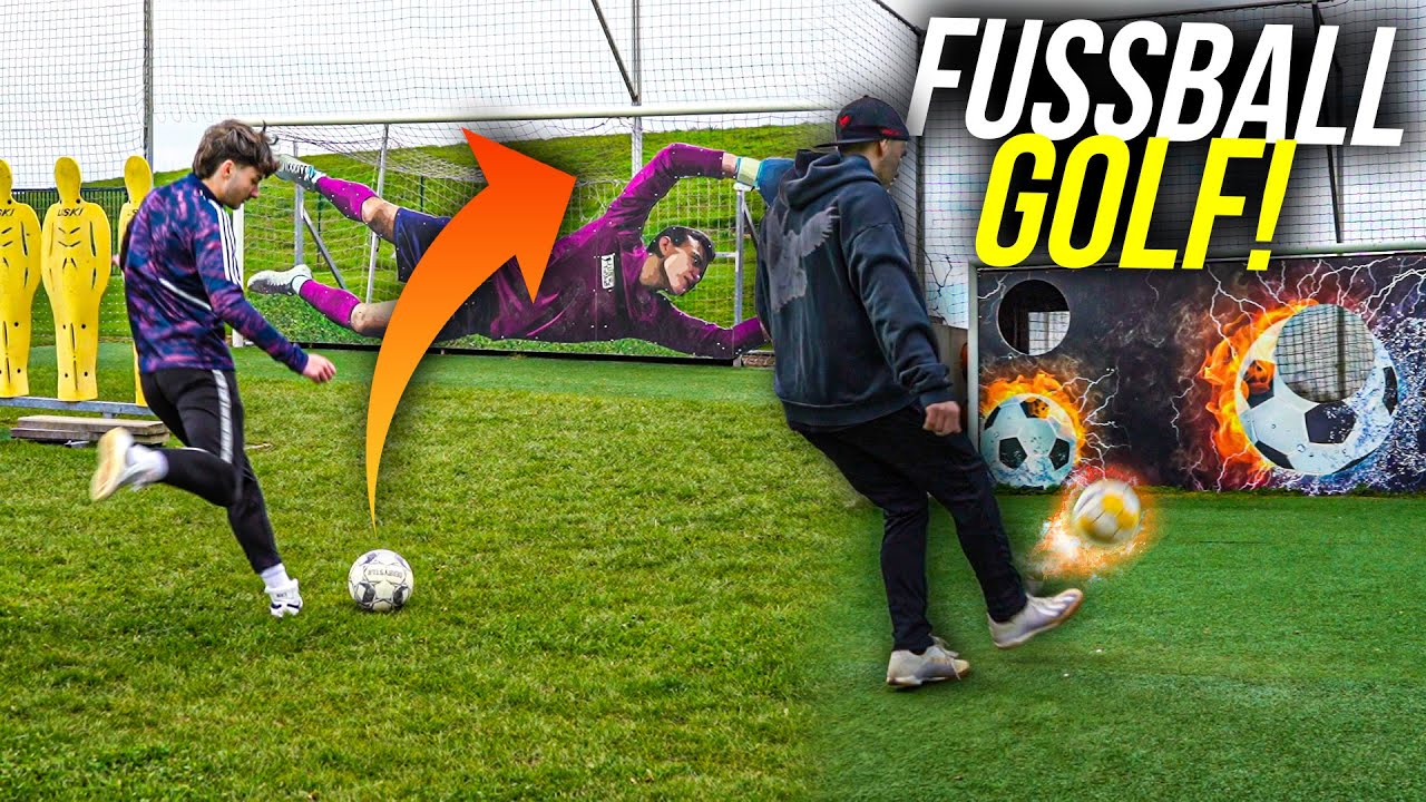 EPISCHE XXL FUßBALL GOLF CHALLENGE!!