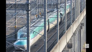 乗客、揺れに「これはやばいなと」　東北で震度6強、新幹線脱線