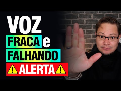 VOZ FALHANDO AO CANTAR? DESCUBRA O QUE É