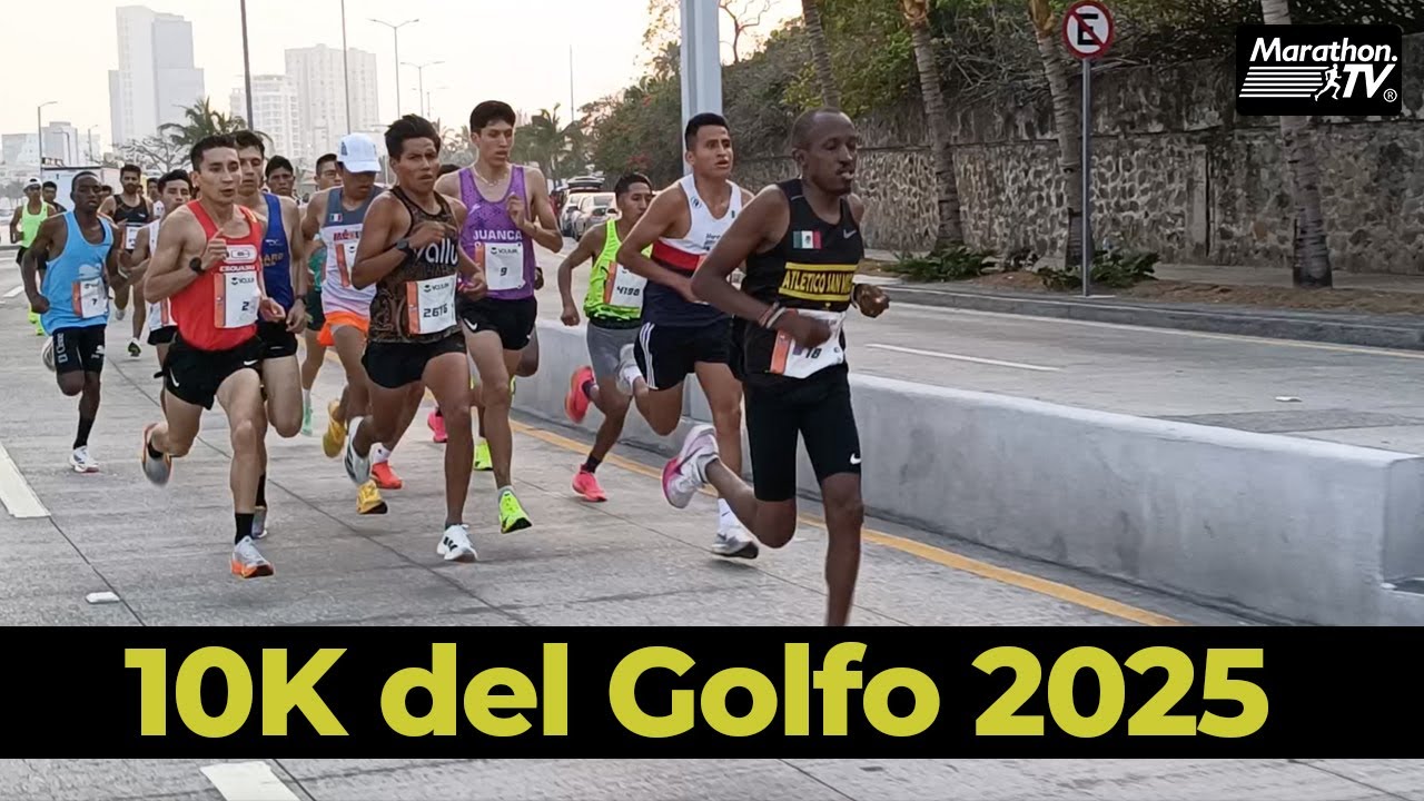 CARRERA 10K DEL GOLFO 2025. VERACRUZ, MÉXICO.