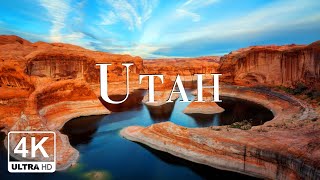 Utah 4K - A Visual Journey Through America's Wild West - Stunning Footage with Calming Music