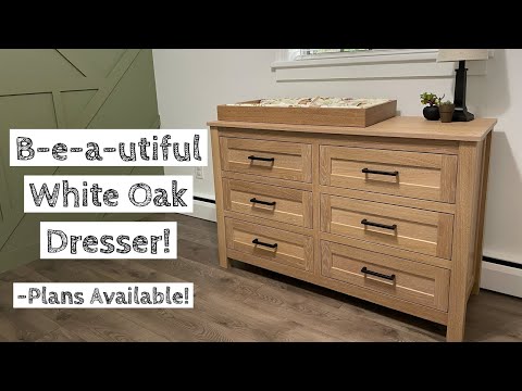 6 Drawer Dresser/Changing Table Build |