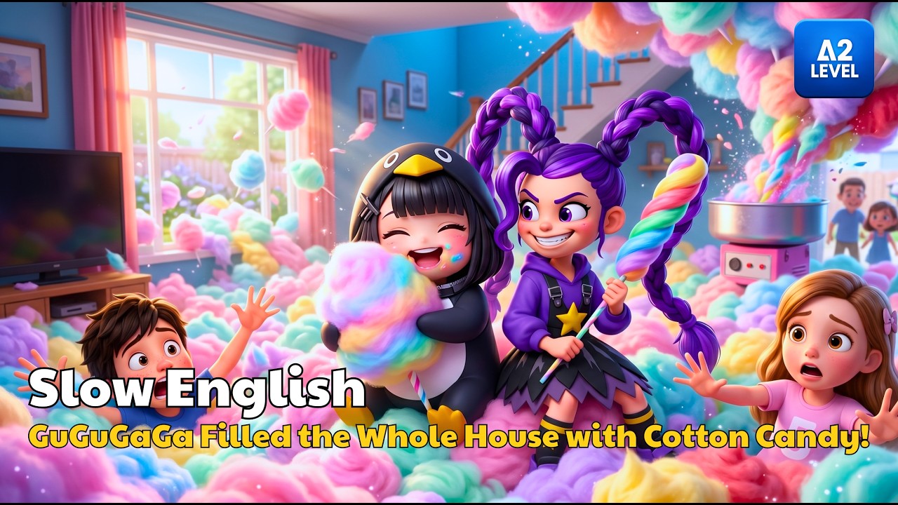 GuGuGaGa Filled the Whole House with Cotton Candy. An Ending