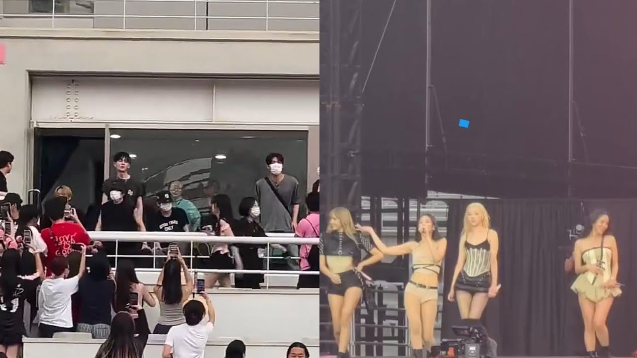Джей-Хоуп, Трежер, Бэйбимостер, Twice, Redvelvet на концерте BlackPink Deadline и реакция на него...