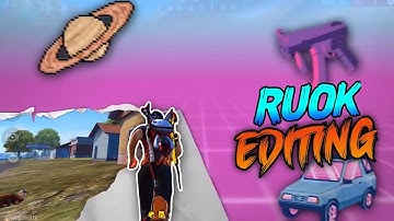🔥Montage Editing Tutorial Like Ruok FF❗| Kinemaster Editing