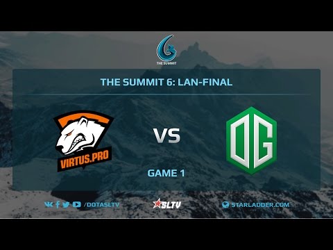 VirtusPro vs OG, Game 1, The Summit 6, LAN-Final