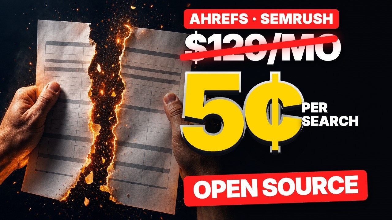This FREE Repo Replaces Ahrefs & Semrush (Claude Code Runs It: OpenSEO)