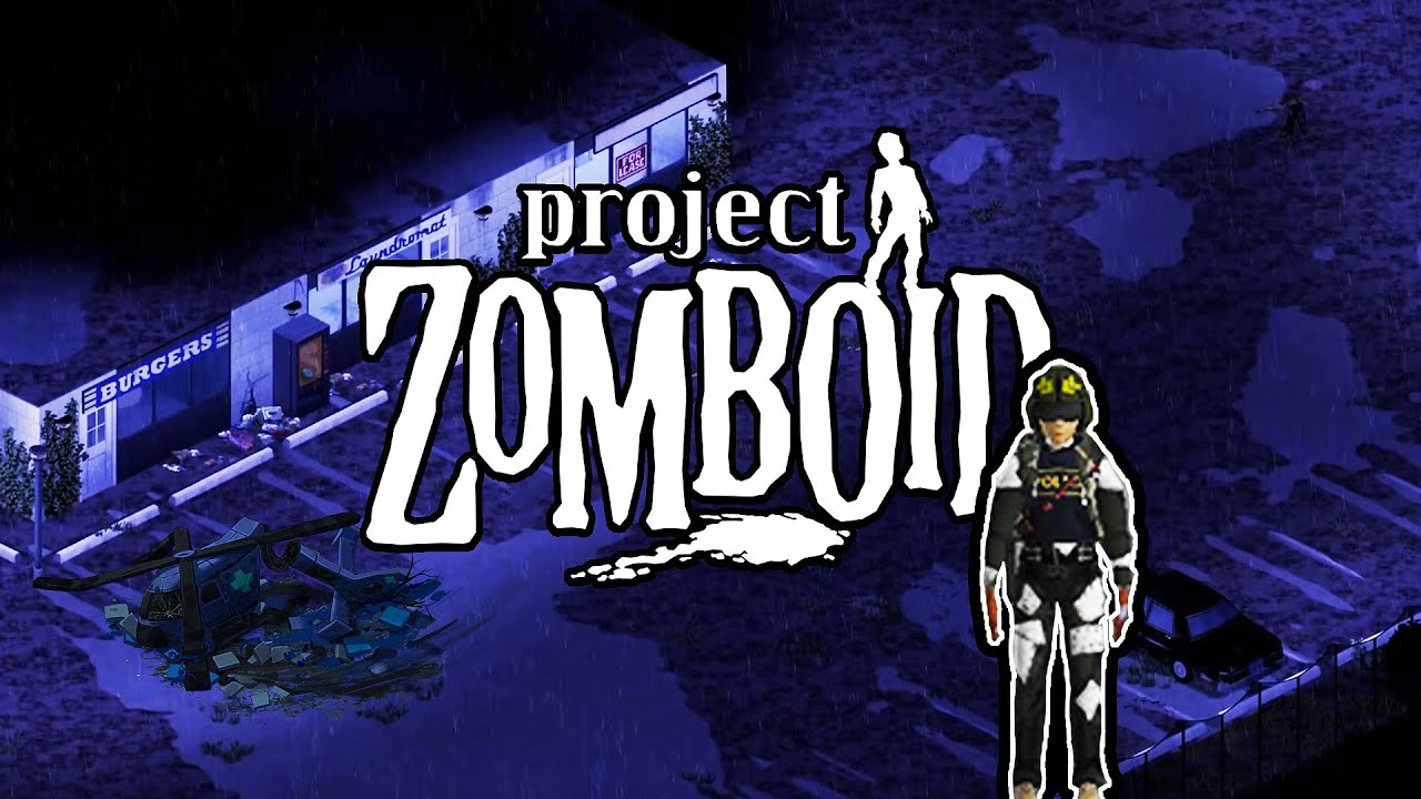 Helicopter crash Challenge Project Zomboid Way to Louisville Pt6 YouTube